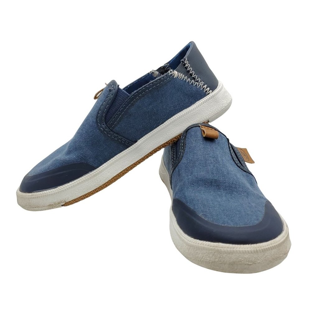 Dr. Scholls Kids: Boy's Sneakers Shoes 10 Slip On Toddler Navy Blue White